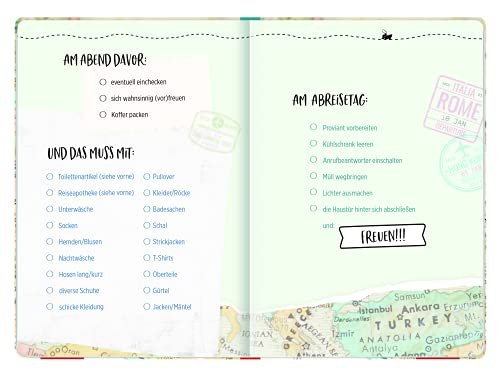 Reisetagebuch (Landkarte) (Reisetagebücher zum Ausfüllen) - Image 2