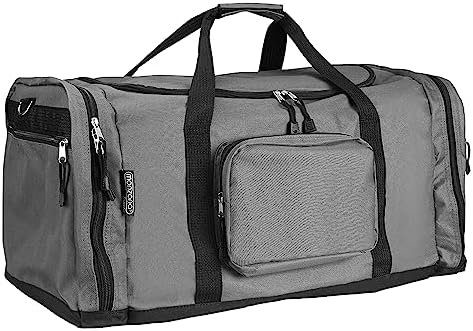 MONZANA® Reisetasche, 90 l, 70 x 35 x 35 cm, mit abnehmbarem Schultergurt, Seitentaschen und Seitentaschen
