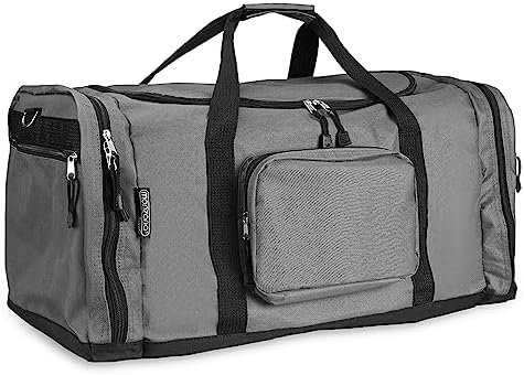 MONZANA® Reisetasche, 90 l, 70 x 35 x 35 cm, mit abnehmbarem Schultergurt, Seitentaschen und Seitentaschen - Image 5